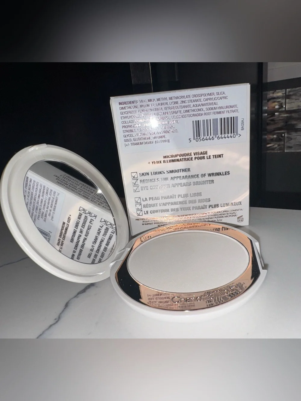 Charlotte Tilbury Airbrush Brightening Flawless Finish Powder – Fair/Medium-NEW